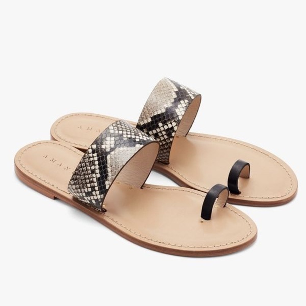 Cuyana X Amanu Studio Style 06 In Python Print Wo… - image 1